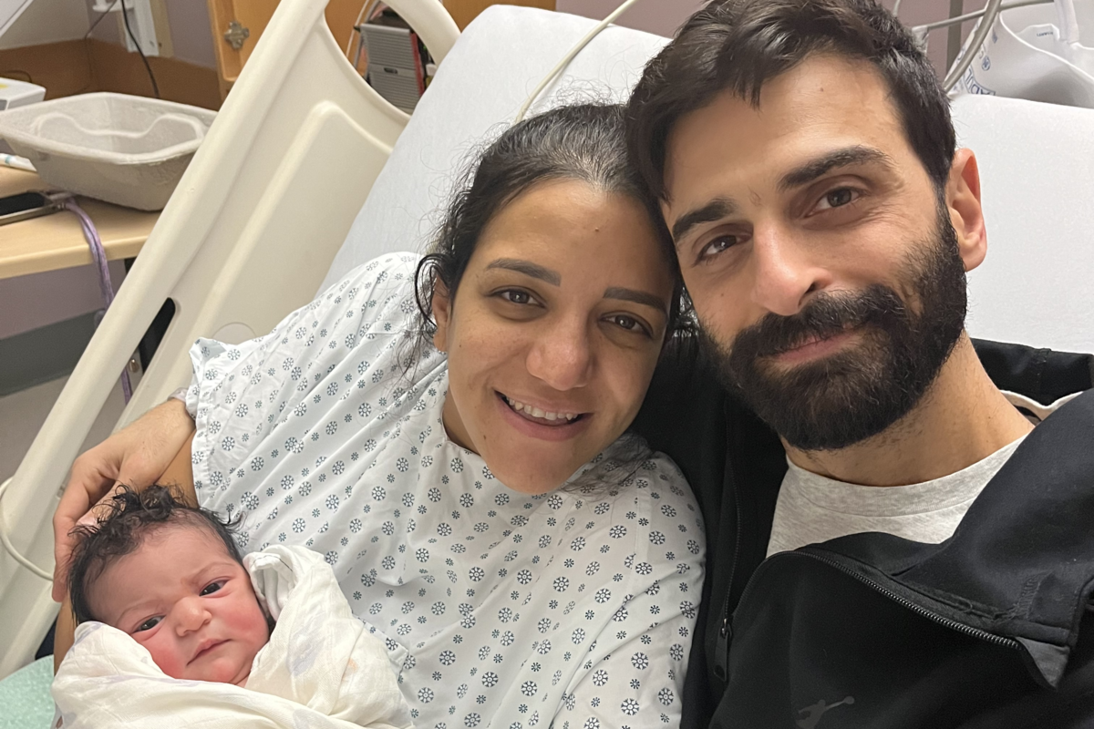 First baby born in Vancouver leaves for Cairo after passport