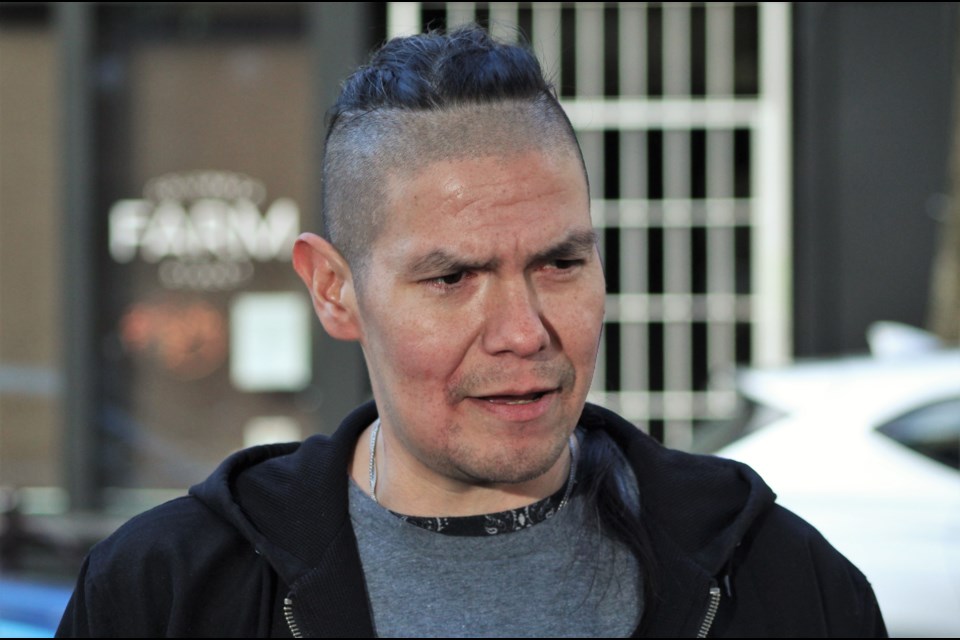 Stuart Panko is currently living on the street in the Downtown Eastside.