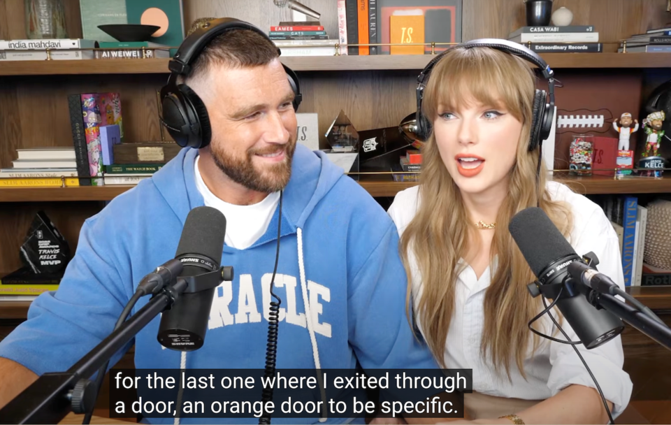 taylor-swift-travis-kelce-new-heights-eras-tour-door