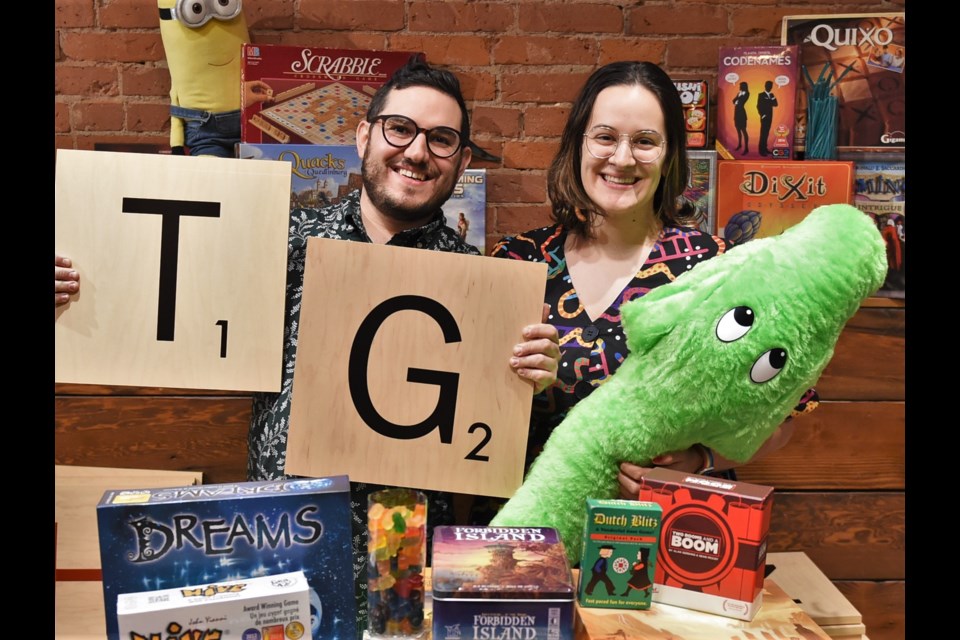 Joey Kudish and Leah Katz are opening a new board game café called Turquoise Goat in downtown Vancouver.
