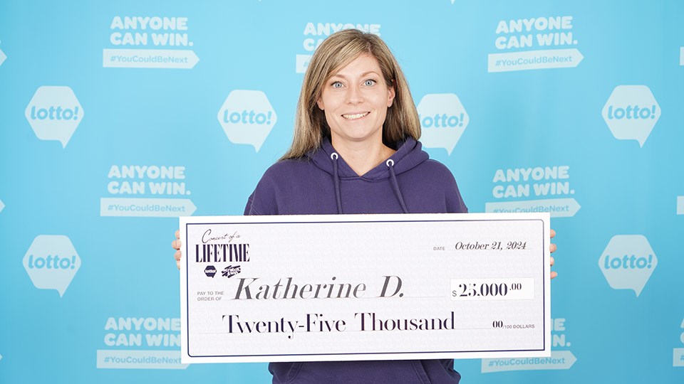 Katherine Dillman from Kamloops bought her ticket at Costco in Richmond.