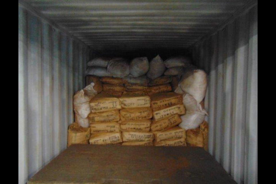 The Canada Border Services Agency (CBSA) Metro Vancouver Marine Operations recently seized a container full of an illegal stimulant imported from Kenya. 