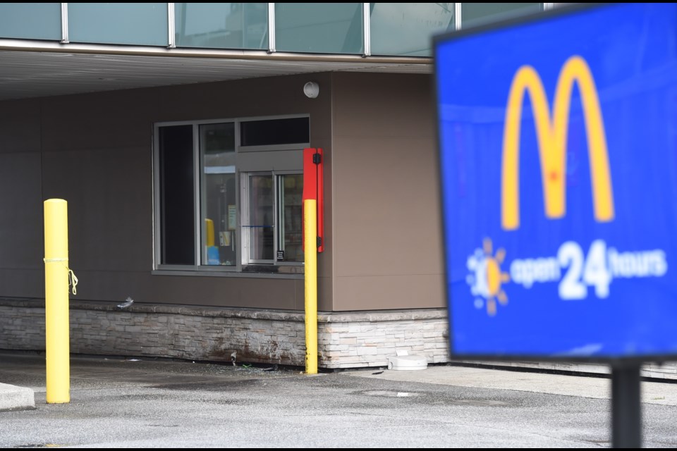 Vancouver police say a driver was killed at a McDonald's restaurant location at Terminal and Main in Vancouver the morning of Wednesday, Sept. 8.