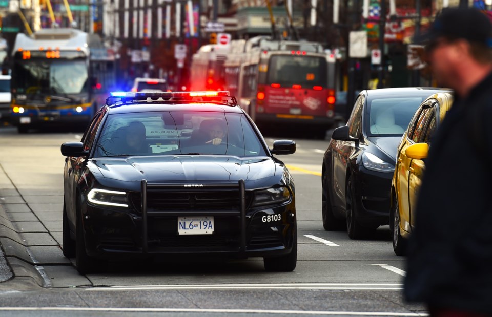 police-downtown-vancouver
