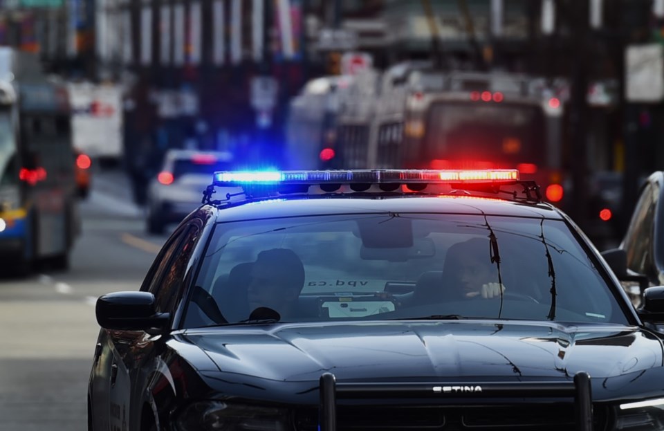 police-lights-vancouver