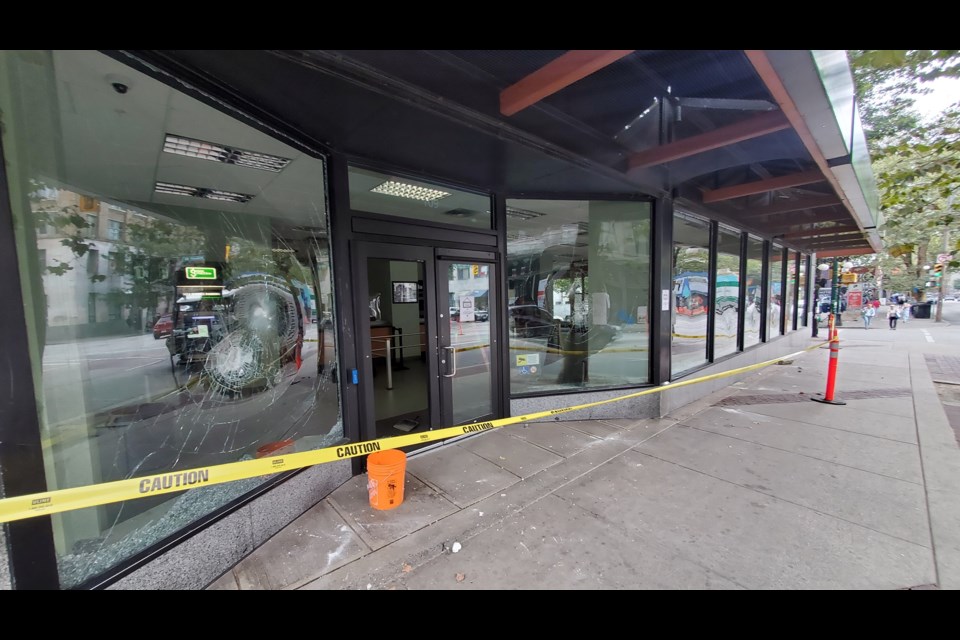 Vancouver police estimate the damage at more than $50,000.