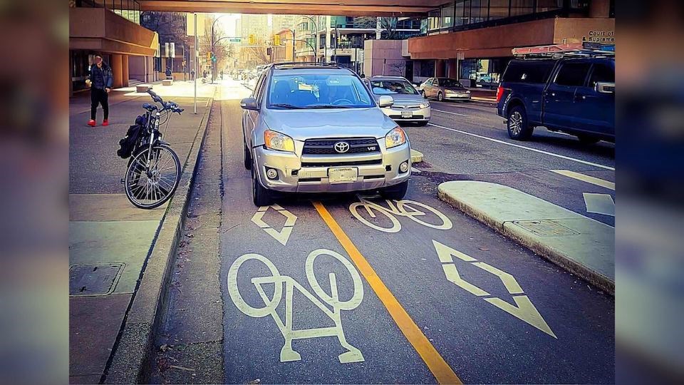 vancouver-car-bike-lane-vpd-2023