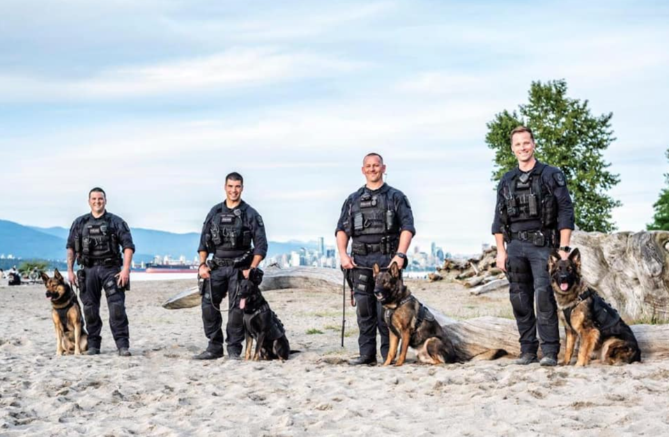 Vancouver Police Dogs Calendar 2021 on sale Screen Shot 2020-10-24 at 9.47.49 PM