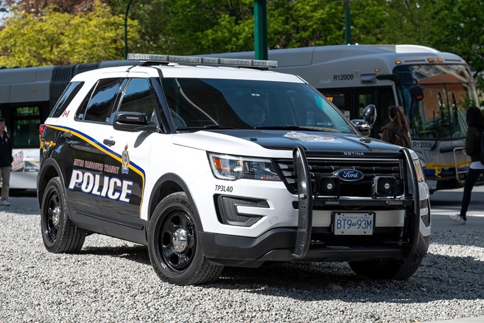 vancouver transit police man arrested exposing Vehicle-at-Metrotown-1-small-2
