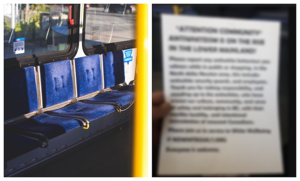 white-power-posters-metro-vancouver-bus-translink-racist