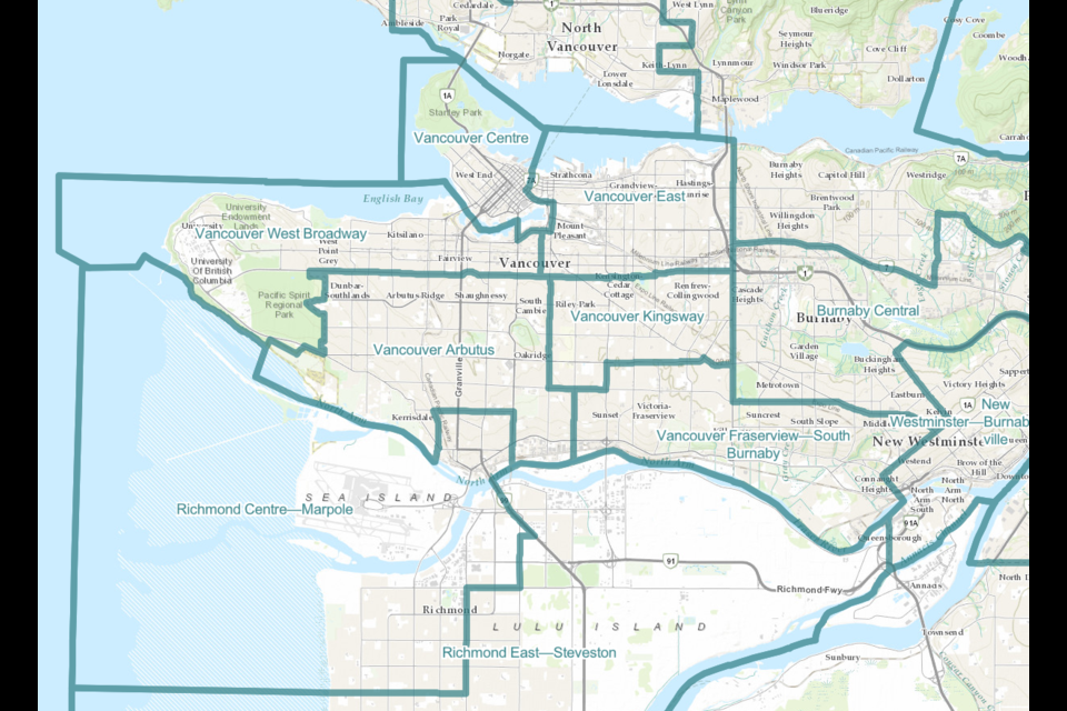 The final reports suggested boundary changes for federal election ridings in Vancouver.