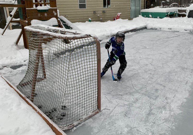 Check Out These Metro Vancouver Backyard Ice Rinks Photos Video