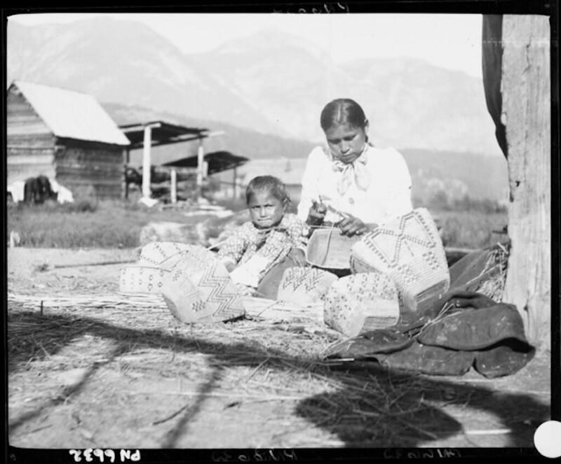 royal-bc-museum-interior-salish-woman-baskets