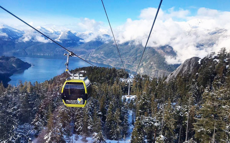 The Sea to Sky Gondola is up and running again after six months. Photo by @hflvancouver/Instagram