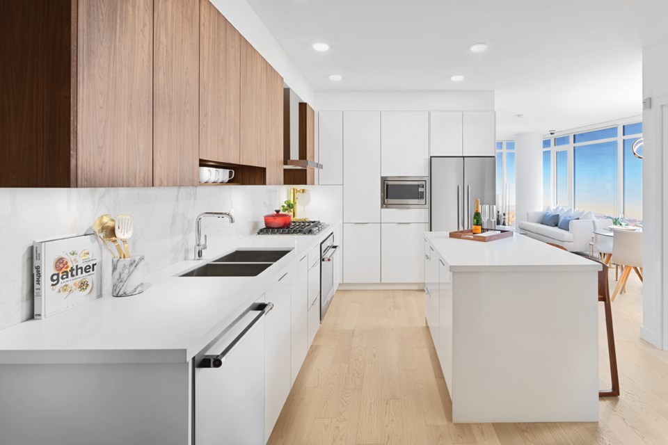 You’ll fall in love with the inviting and airy kitchens.
