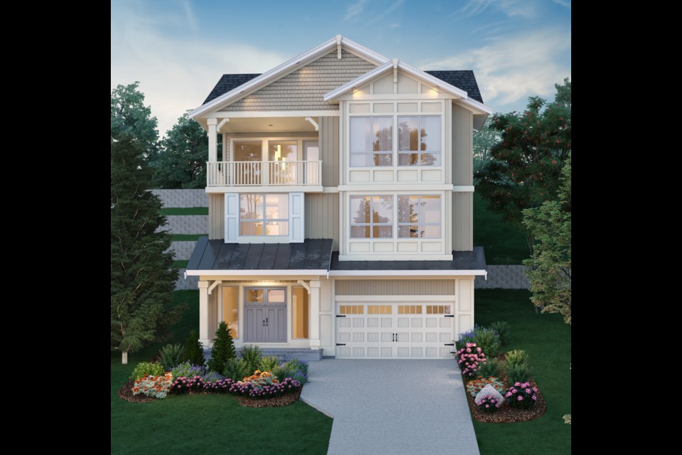 The new PINE model is the largest home plan at Nelson & Grove.