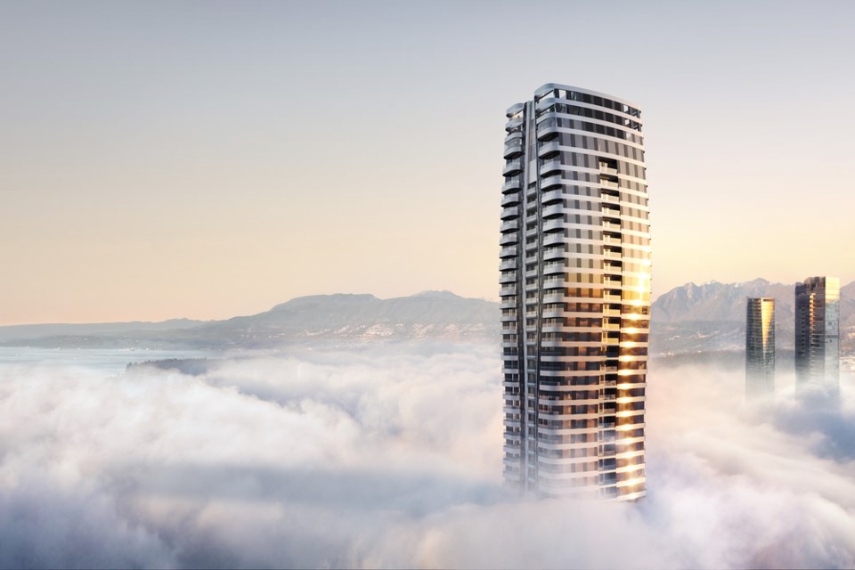 The tower will rise 60 storeys with 360-degree unobstructed views.