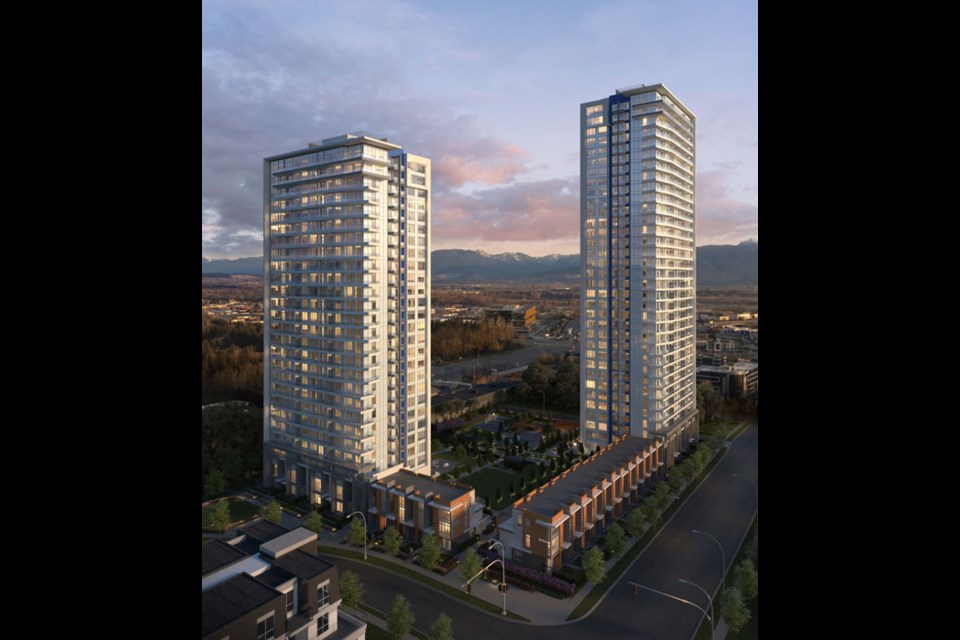 The Towers are coming to Langley’s master-planned, 75-acre community of Latimer Heights in September 2021.