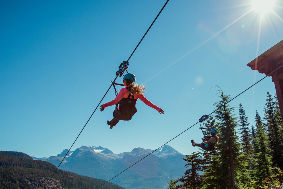 tag whistler zipline