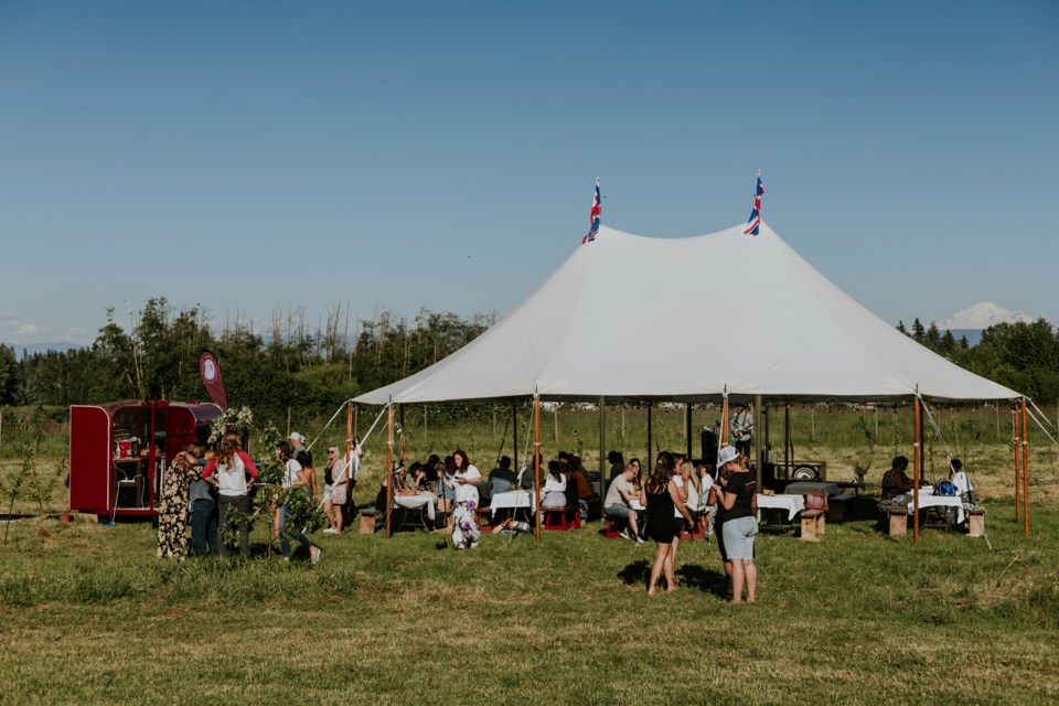 Tourism Langley Fraser Valley Cider Company - Party in the Tent @tourismlangley