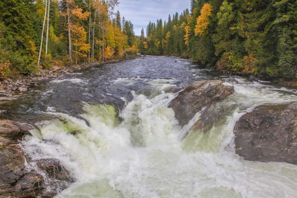 Wells Gray Mushbowl Falls