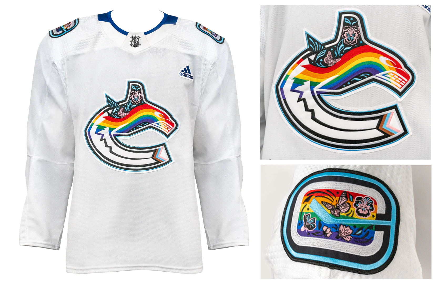 HOT Personalized Vancouver Canucks NHL LGBT Pride jersey shirt