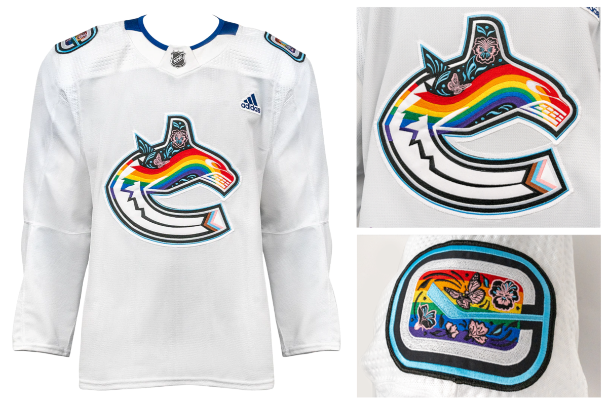 Vancouver Canucks new Pride Jersey. : r/hockey