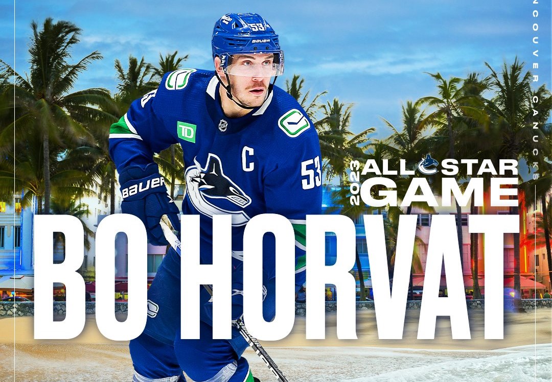 Bo Horvat will still represent Pacific at 2023 All-Star Game - Vancouver Is  Awesome