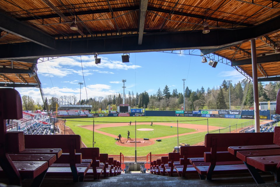 The Vancouver Canadians are getting ready for the 2022 season at Nat Bailey Stadium.