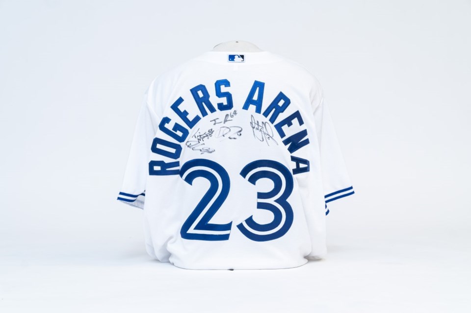canucks-auction-rogers-arena-blue-jays-jersey