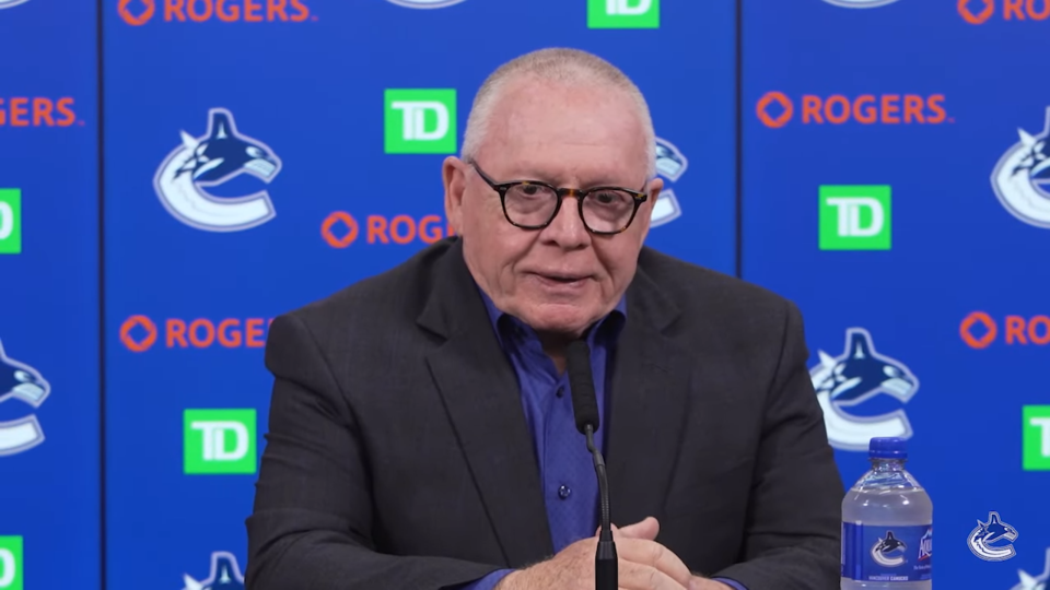 Canucks President Jim Rutherford 