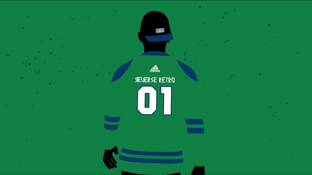 Adidas NHL Adizero Retro Jersey - Vancouver Canucks