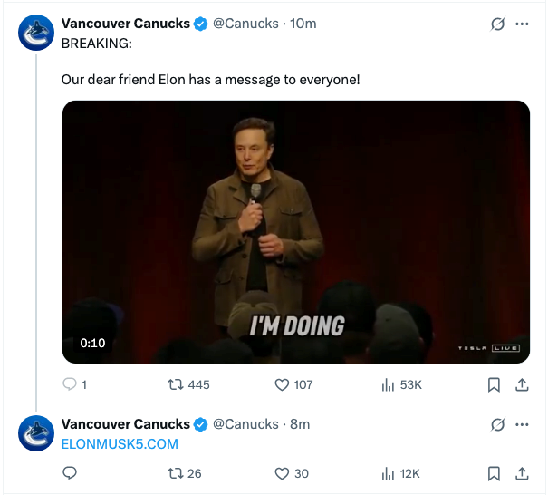 canucks-twitter-hacked-elon-musk-website