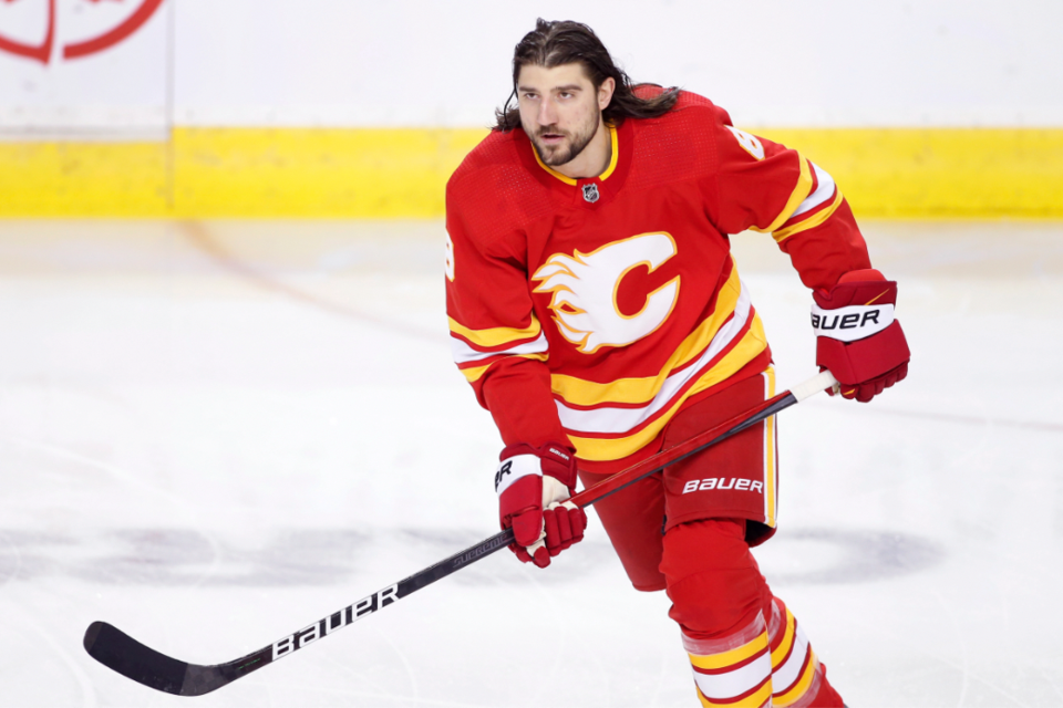 Chris Tanev of the Calgary Flames