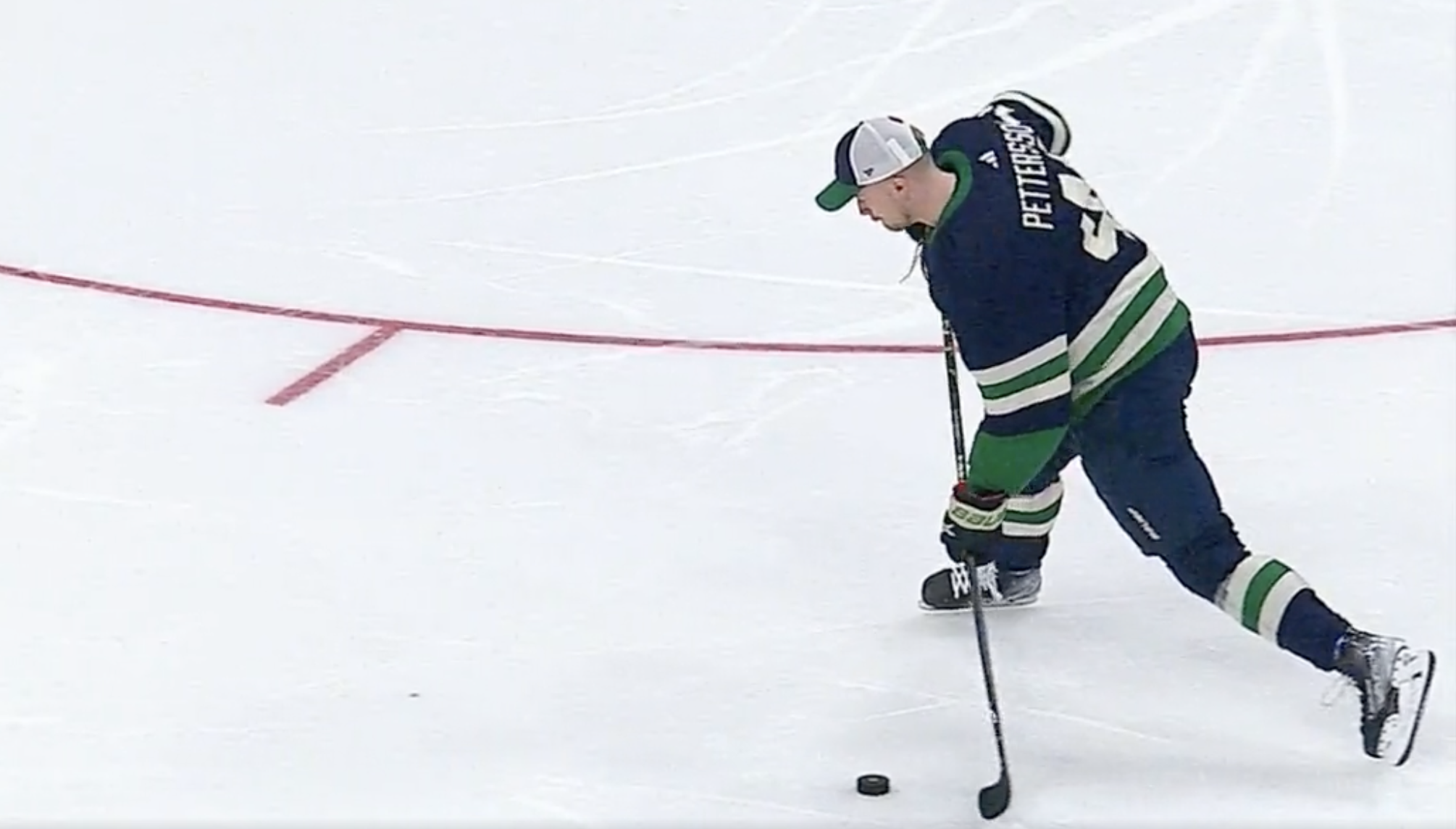 Canucks Pettersson wins Hardest Shot at 2023 All-Star Skills Competition