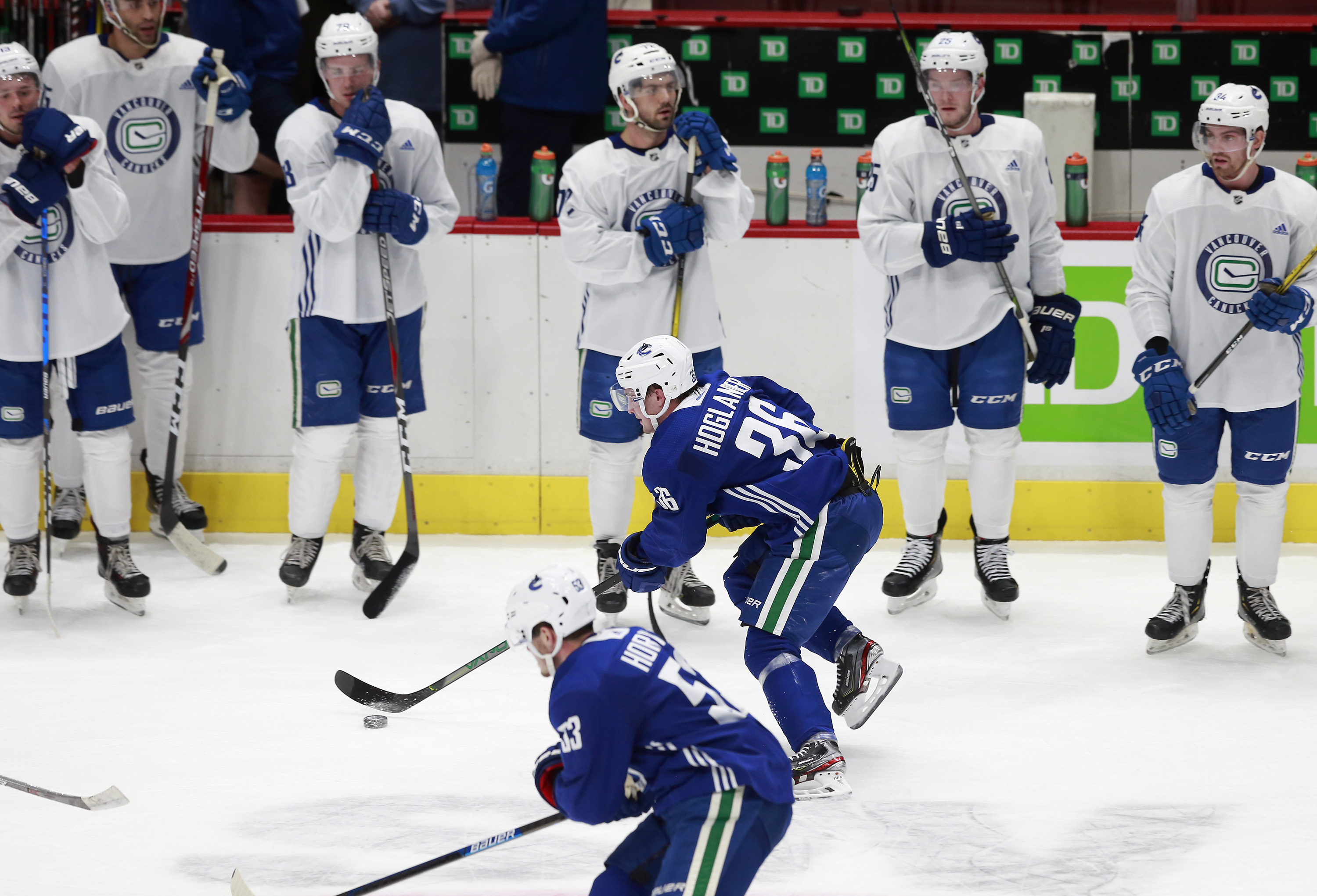 canucks practice jersey