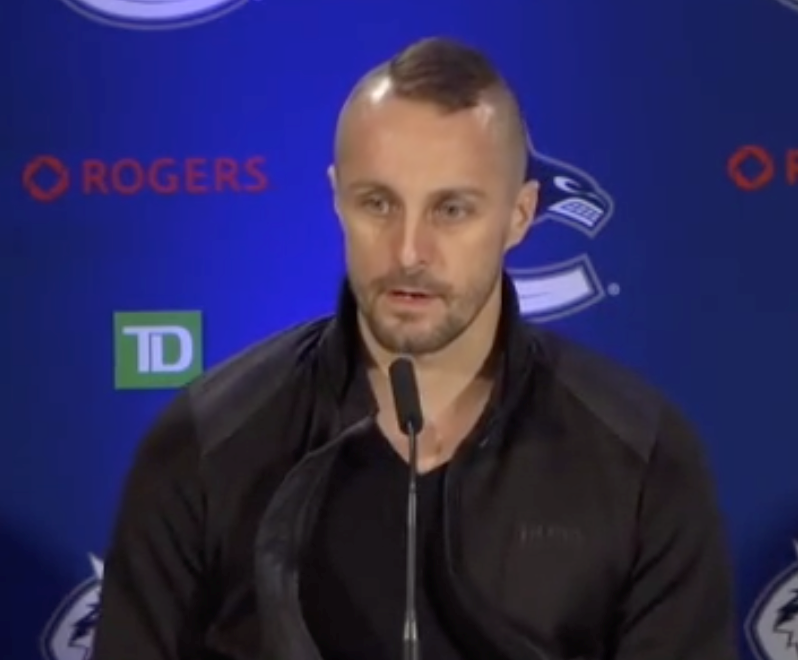 Jaroslav Halak media day hair