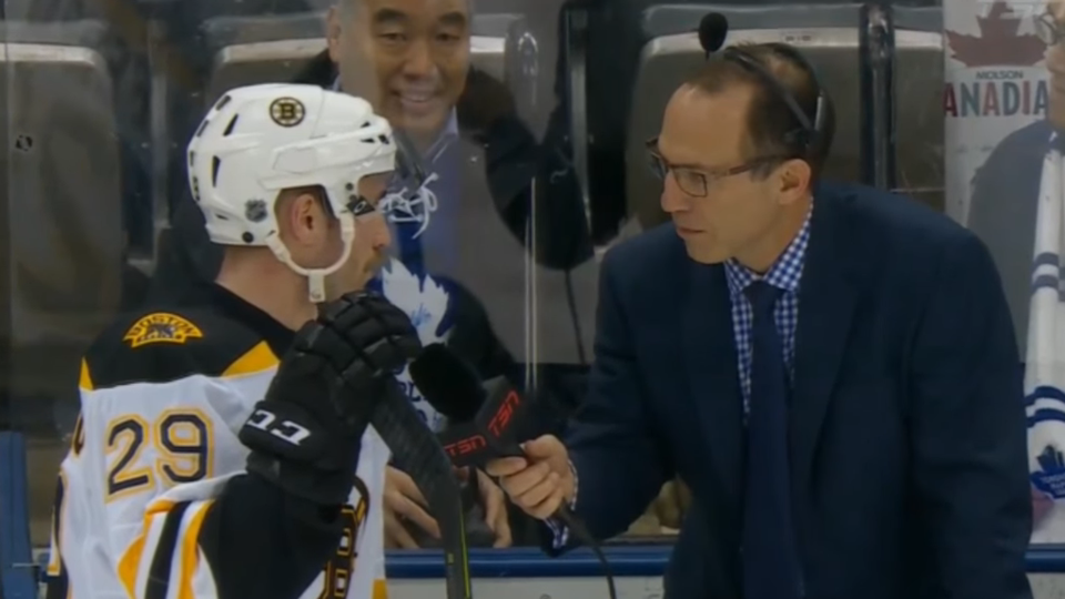 landon-ferraro-interviewed-by-his-father-ray-tsn-intermission