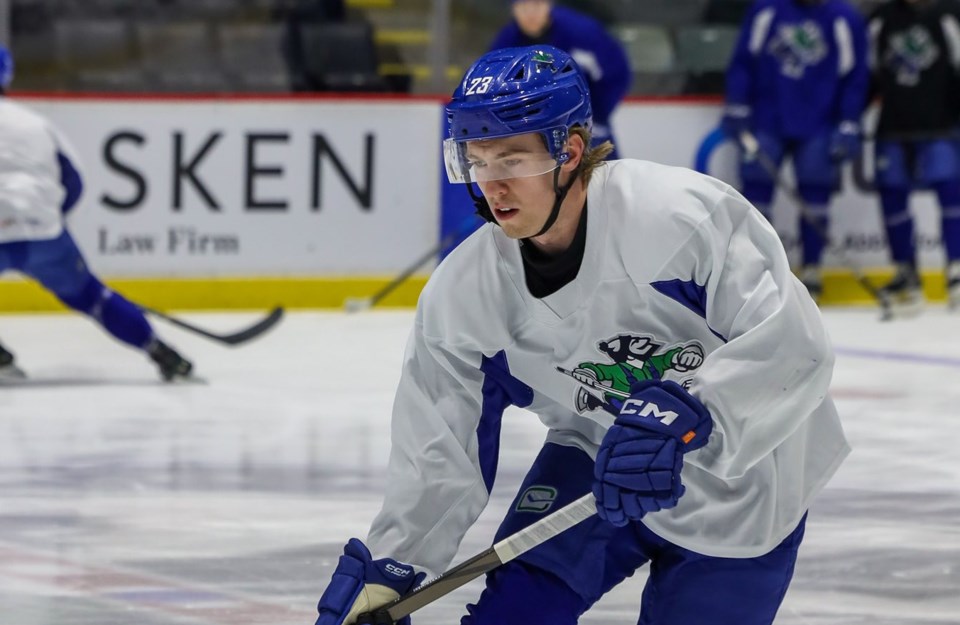 lekkerimaki-abbotsford-canucks-practice-feb-11-2025-twitter