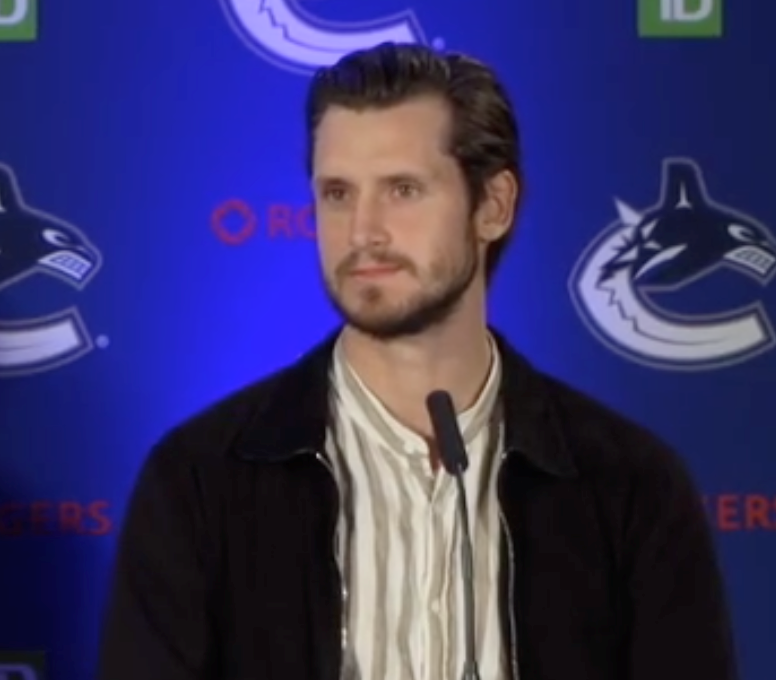 Oliver Ekman-Larsson media day hair