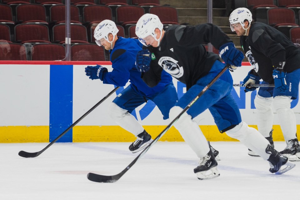 pettersson-myers-juulsen-canucks-practice-twitter