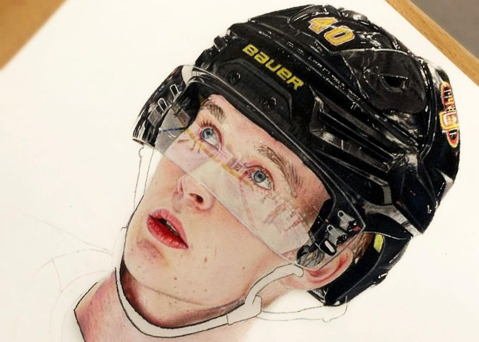 pettersson portrait in progress