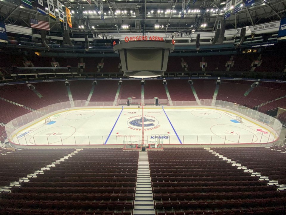 Rogers Arena - Canucks Twitter