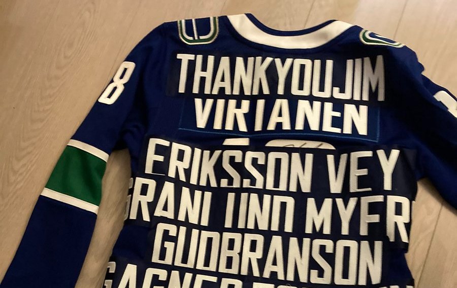 These Vancouver Canucks jerseys are fire