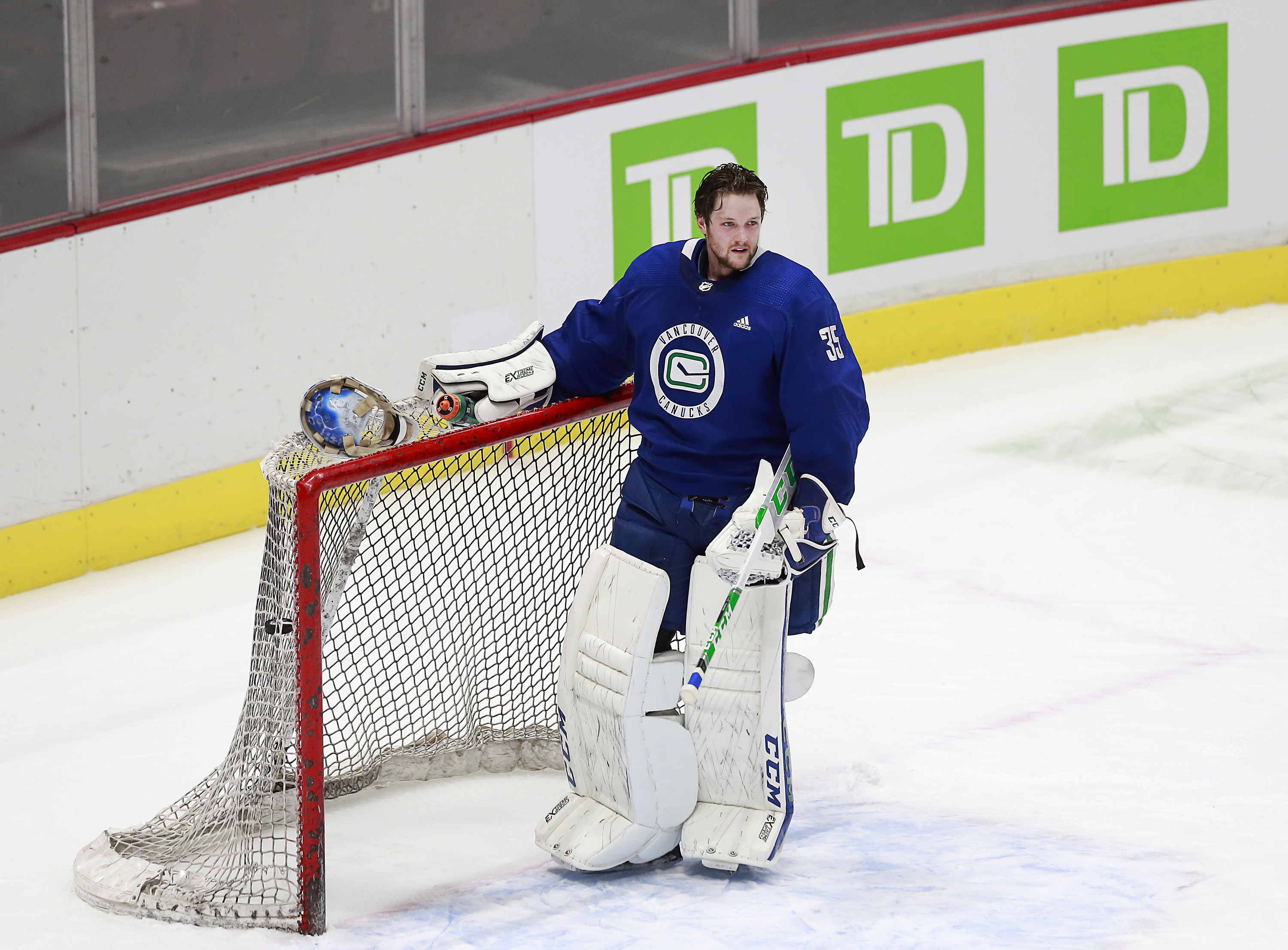 Thatcher Demko's 48-save shutout to force Game 7 was a very rare thing in  NHL history