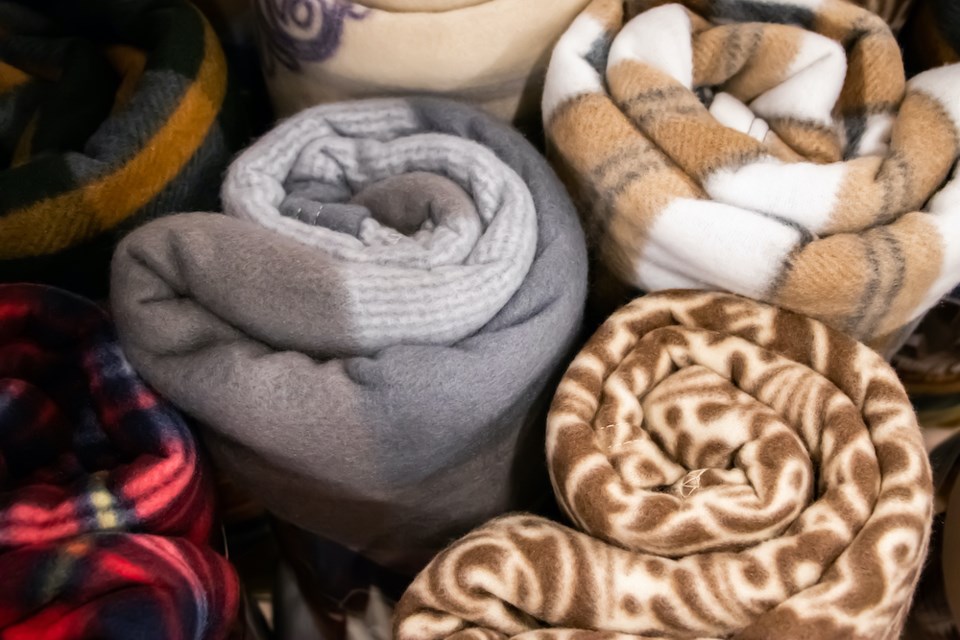 Blanket BC is hosting its blanket drive at nine Canada Line stations in Richmond Vancouver