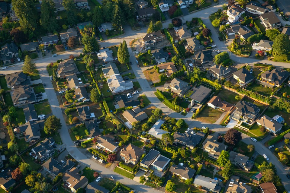 homes-real-estate-aerial-view-north-vancouver-bc