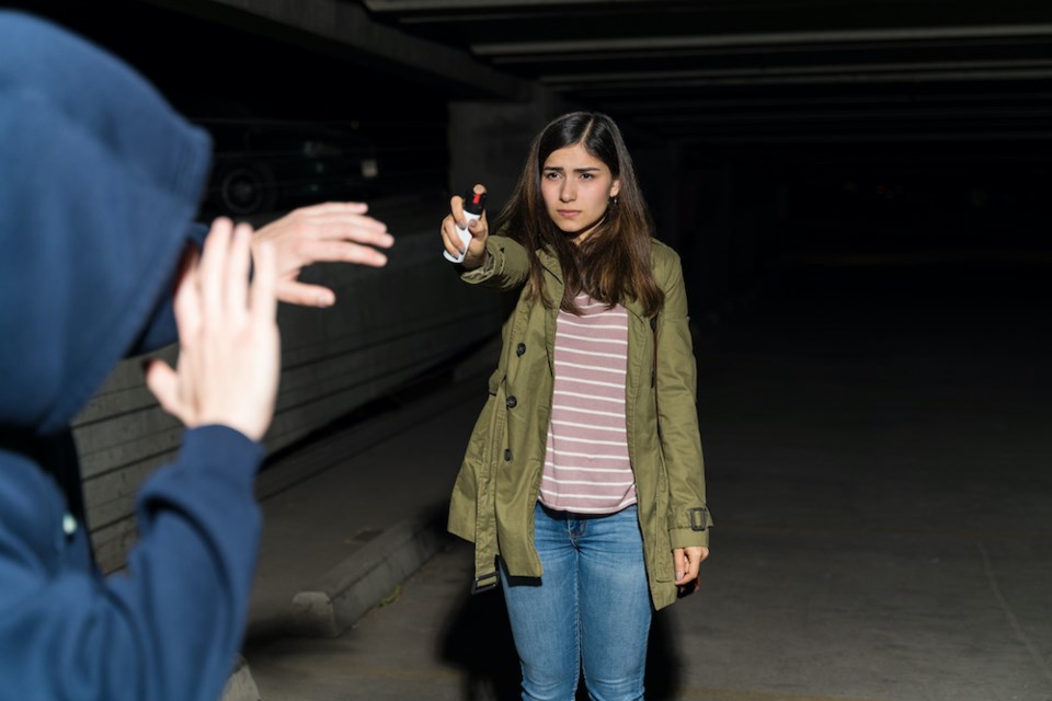 woman-spraying-pepper-spray