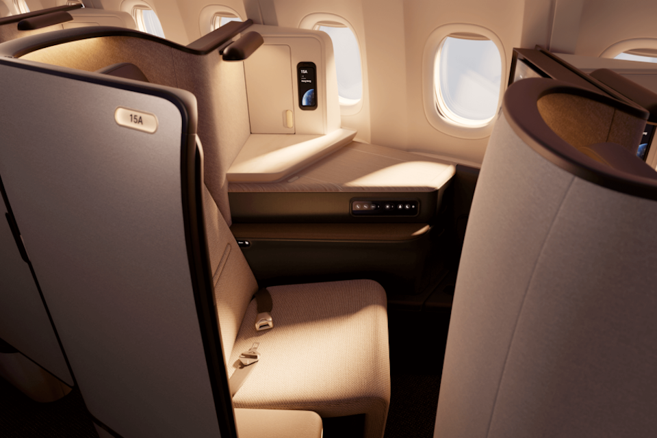 Guests flying from Vancouver to Hong Kong in Business class get access to the Cathay Pacific Lounge and priority boarding.