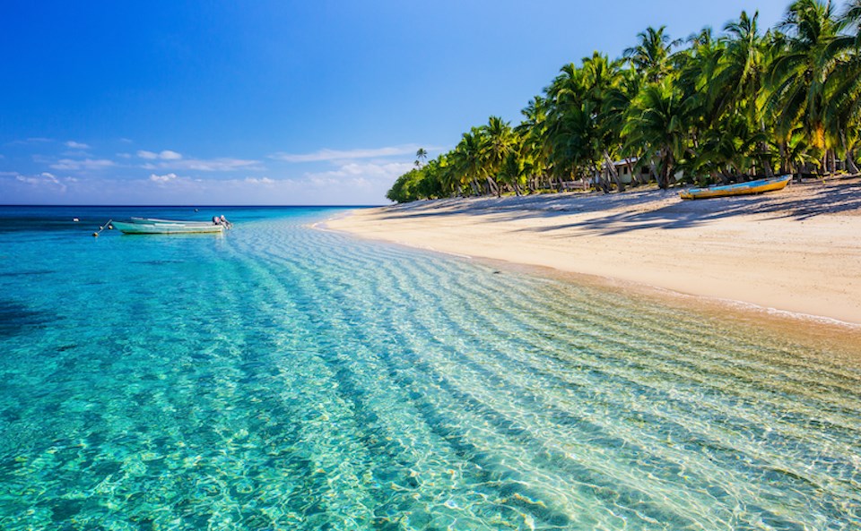With 333 remote tropical islands, visitors to Fiji can discover crystal-clear waters, white sand beaches, plenty of sunshine, and an array of activities.